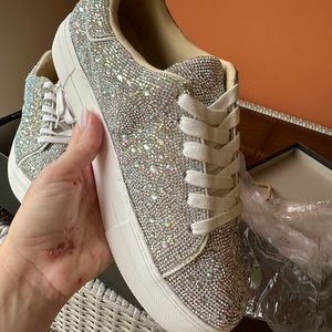 Betsy Johnson Sparkle Shoes 8.5